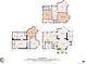 Detailed floor plan showcasing the layout of this 3381 sq ft home at 3520 Newton St, Denver, CO 80211