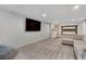 Finished basement with entertainment area and laundry, great for relaxing at 2290 E Columbia Pl, Denver, CO 80210