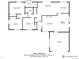 Detailed floor plan showcasing layout of living spaces, bedrooms, bathrooms, and garage at 2290 E Columbia Pl, Denver, CO 80210