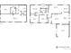 Detailed floor plans showcasing the layout of both floors of the house at 2290 E Columbia Pl, Denver, CO 80210