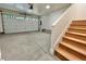 Spacious two-car garage features a bright interior and stairs to the main level at 1655 S Marion, Denver, CO 80210