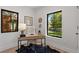 Bright home office features large windows and built-in desk at 1655 S Marion, Denver, CO 80210