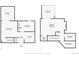 Floor 1 and Floor 2 floorplan combo including kitchen, bedroom, living room, bathroom and bonus room at 3035 Oneal Pkwy # 36T, Boulder, CO 80301