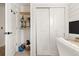Hallway with shelving and closet storage at 3035 Oneal Pkwy # 36T, Boulder, CO 80301