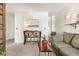 Inviting living room with stylish decor, comfortable sofa, and a convenient bar area for entertaining guests at 3035 Oneal Pkwy # 36T, Boulder, CO 80301