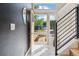 Bright and airy entryway with modern geometric tile floor at 805 Sparta Dr, Lafayette, CO 80026