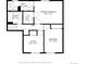 Upper floor plan includes primary bedroom, bathroom, and office at 805 Sparta Dr, Lafayette, CO 80026