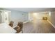 View of basement with table, chairs, and recessed lighting at 7340 W 32Nd Ave, Wheat Ridge, CO 80033