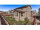 Home's beautiful backyard showing the landscaping, patio area and garden at 7514 Blue Water Dr, Castle Rock, CO 80108