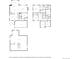 Floor plans for the basement, main floor, and upstairs, showcasing the home's layout at 7514 Blue Water Dr, Castle Rock, CO 80108