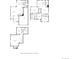 A detailed floor plan showcases the home's layout with dimensions for each room on all three floors at 1901 Corner Rock Ln, Castle Rock, CO 80108