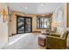 Well-lit lobby featuring comfortable seating, stone flooring, and access to elevators and stairs at 33 Broken Lance Dr # 207S, Breckenridge, CO 80424
