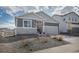 Well-maintained single-Gathering home featuring a two-car garage, low maintenance landscaping, and attractive curb appeal at 2578 Gray Wolf Pl, Castle Rock, CO 80104