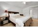 Serene bedroom featuring neutral tones, a ceiling fan, and a spacious layout at 4251 S Blackhawk Cir # 3E, Aurora, CO 80014