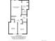 The fourth floor displays a primary bedroom, hall and two additional bedrooms at 7035 S Flower Ct, Littleton, CO 80128