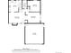 Detailed floor plan showcasing layout of kitchen, living spaces, bedrooms, and garage at 8603 Barberry Pl, Parker, CO 80134