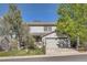 Charming two-story home with a well-maintained front yard and attached two-car garage at 5316 S Rome St, Aurora, CO 80015