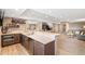 Finished basement with granite counter and a sink at 5943 S Olive Cir, Centennial, CO 80111