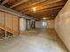 Unfinished basement with exposed utilities and potential for expansion at 6356 Blue Water Cir, Castle Rock, CO 80108