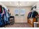 Walk-in closet with ample shelving and storage, offering organization and style at 16267 W 59Th Pl, Golden, CO 80403