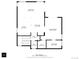 Upstairs floor plan featuring living room, kitchen, dining area, primary bedroom, walk-in closet, and primary bath at 342 Brook Cir, Boulder, CO 80302