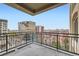 Relaxing balcony view overlooking the cityscape and neighborhood at 1827 N Grant St # 800, Denver, CO 80203
