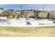 A community skate park with various ramps, rails, and concrete surfaces providing a recreational space for skateboarders at 13742 Valentia St, Thornton, CO 80602