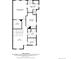 Second floorplan featuring primary bedroom, bath, loft, laundry, and closet at 3338 Ireland Moss St, Castle Rock, CO 80109