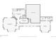 Second-floor layout highlighting the primary bedroom with a fireplace, bath and additional bedroom at 7760 Crestview Ln, Niwot, CO 80504