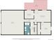 Detailed floorplan showcasing the layout with garage, patio, bonus room, recreation room, bath, and bedroom at 72 Rudi W Ln, Golden, CO 80403
