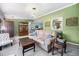 Cozy living room with a comfortable sofa, stylish lighting, and an open floor plan at 72 Rudi W Ln, Golden, CO 80403