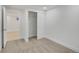 Spacious basement bedroom with closet and access to another room at 1061 Elbert St, Denver, CO 80221