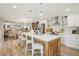 Bright, updated kitchen with a spacious island, stainless steel appliances, and an open layout at 912 Oakwood Dr, Castle Rock, CO 80104