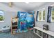 Bright room featuring a playful nautical themed decor with a lofted bed and ample natural light at 3170 W 29Th Ave, Denver, CO 80211