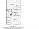 Second floor plan featuring a primary bedroom, bedroom, two bathrooms and walk in closet at 492 Vance St, Lakewood, CO 80226