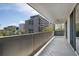 Spacious balcony offering great city views at 909 N Logan St # 6K, Denver, CO 80203