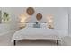 Tastefully decorated bedroom featuring a cozy bed and neutral decor in a brightly lit space at 434 Clayton St, Denver, CO 80206