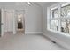 Spacious, bright bedroom with access to en-suite bathroom offers a private retreat within the home at 434 Clayton St, Denver, CO 80206