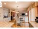 Eat in kitchen with granite countertops and stainless steel appliances at 17085 E Dorado Cir, Centennial, CO 80015