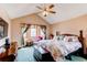 Cozy main bedroom with vaulted ceilings, ample natural light, and a spacious layout at 17085 E Dorado Cir, Centennial, CO 80015