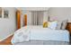 Tranquil bedroom with soft lighting, curtains, and a comfortable bed at 1175 N Emerson St # 103, Denver, CO 80218