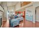 Open-concept living room connects seamlessly to the kitchen, creating an inviting space at 6495 S Harvest St, Aurora, CO 80016