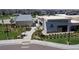 Aerial view of the community Venture Center with well-maintained landscaping and ample parking, showcasing its modern architecture at 4592 Windmill Dr, Brighton, CO 80601