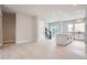 Modern kitchen with island, white cabinets, and stainless steel appliances at 2570 Josephine Way, Superior, CO 80027