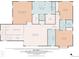 Second floor plan exhibiting the layout of the primary bedroom, bathrooms, and laundry room at 5623 Raintree Dr, Parker, CO 80134