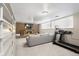 Finished basement featuring fireplace, tv, workout area at 2502 S Lima St, Aurora, CO 80014