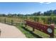 Cottonwood Park sign with address and the Land and Water Conservation Fund logo at 10806 W Evans Ave # 5, Lakewood, CO 80227