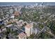 Stunning aerial view of a vibrant cityscape with lush green trees and modern buildings at 33 N Corona St # 205, Denver, CO 80218