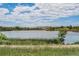 Scenic view of the lake, trees, and mountains at 3047 W 47Th Ave # 109, Denver, CO 80211