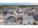Extensive aerial view of the neighborhood showcasing the community and mountain views at 3934 N Quatar Ct, Aurora, CO 80019